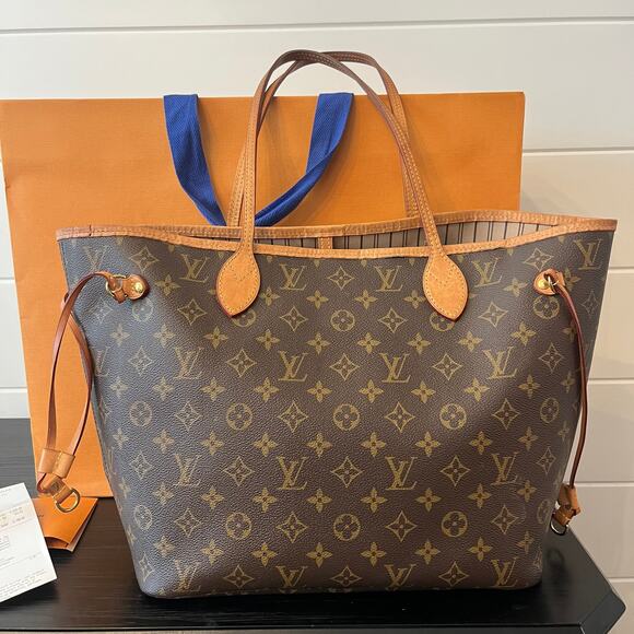 Authentic Louis Vuitton Neverfull MM Monogram Pre Owned - Picture 1 of 10